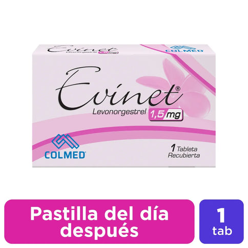 Evinet 0.75 Mg 2 Tabletas
