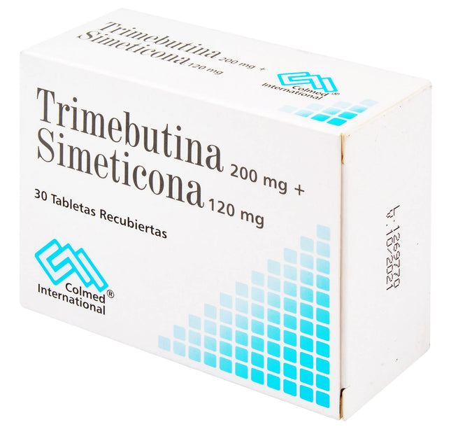 Trimebutina Simeticon.200/120Mg 30Tbs