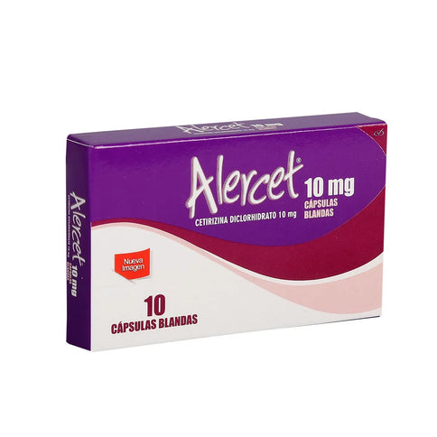 Alercet 10 Mg 10 Tabletas