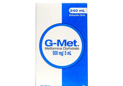 G Met 500 Mg Solucion Oral X 240 Ml