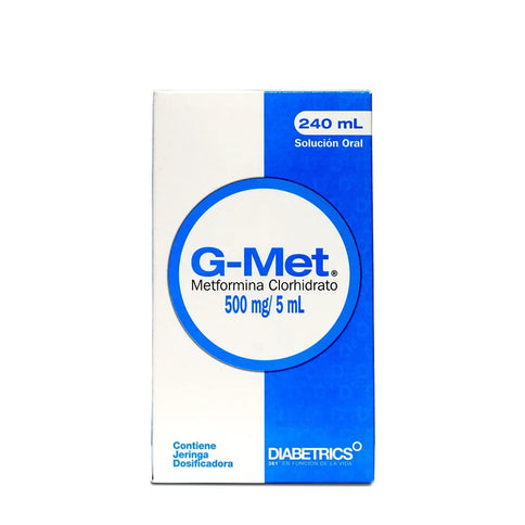 G Met 500 Mg Solucion Oral X 240 Ml