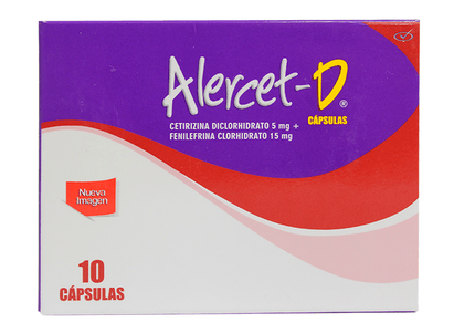 Alercet D 10 Capsulas