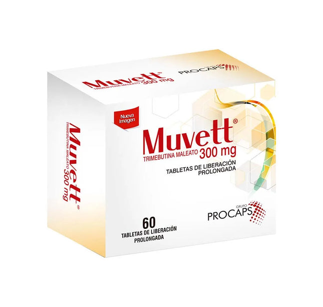 Muvett 300 Mg 60 Tabletas