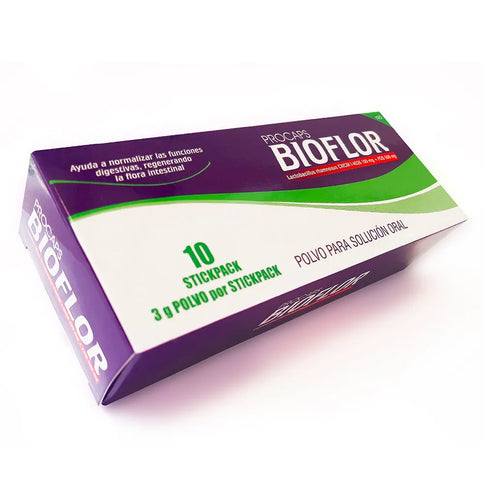 Bioflor Polvo Solucion Oral 10Und 3Gr