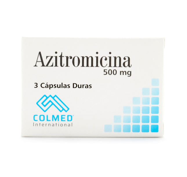 Azitromicina 500 Mg Caja 3 Cap