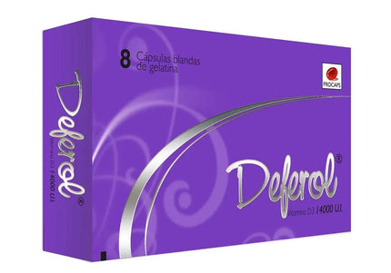 Deferol Vitamina D 14000 Ui Caja 8 Capsulas