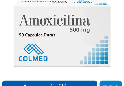 Amoxicilina 500 Mg 50 Capsulas