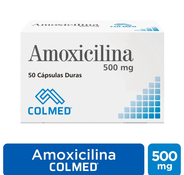 Amoxicilina 500 Mg 50 Capsulas