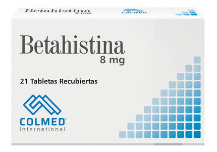 Betahistina 8 Mg 21 Tbs