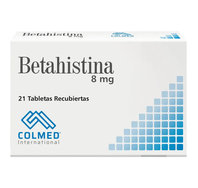 Betahistina 8 Mg 21 Tbs
