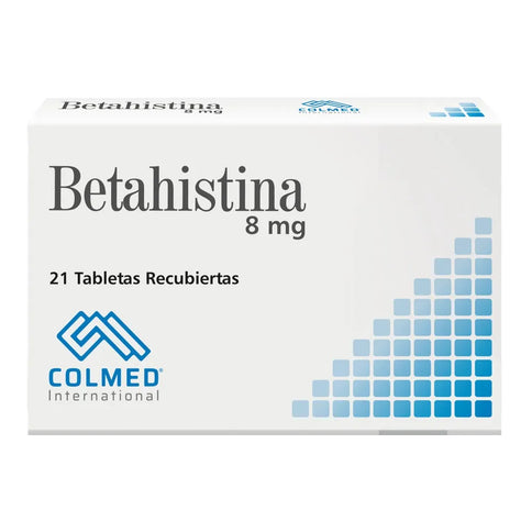 Betahistina 8 Mg 21 Tbs