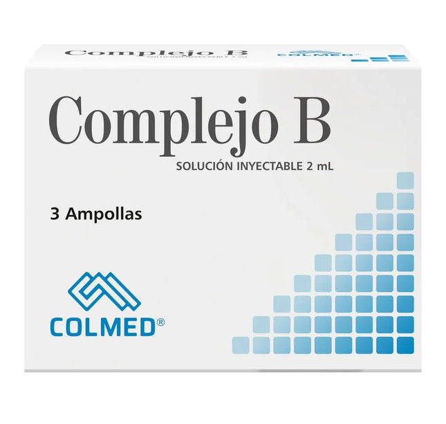 Complejo B 2 Ml  3 Ampollas Colmed