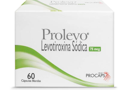 Prolevo 75 Mcg 60 Capsulas
