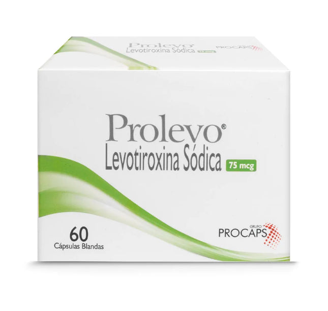 Prolevo 75 Mcg 60 Capsulas