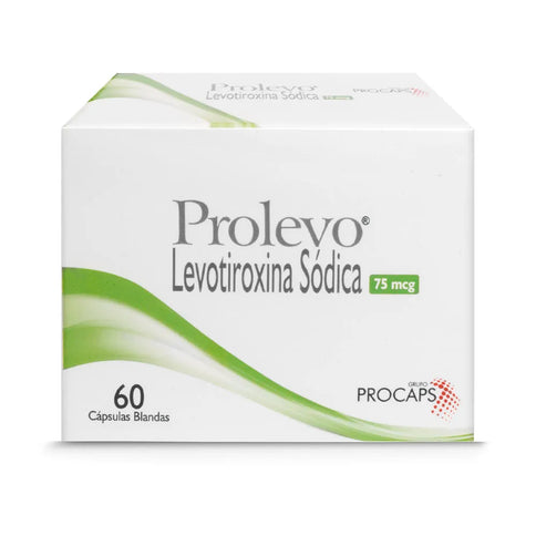 Prolevo 75 Mcg 60 Capsulas