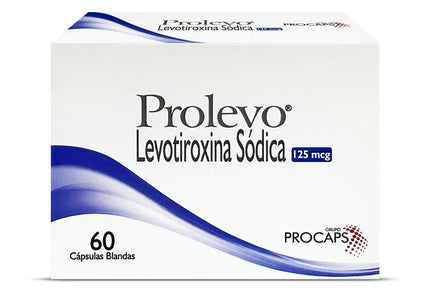 Prolevo 125 Mcg 60 Caps Blandas