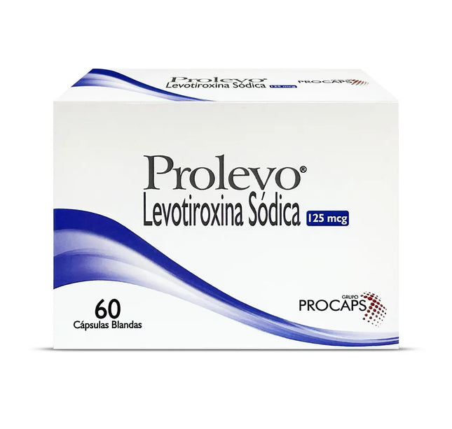 Prolevo 125 Mcg 60 Caps Blandas