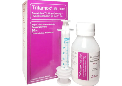 Trifamox Ibl-Duo Susp. 60 Ml