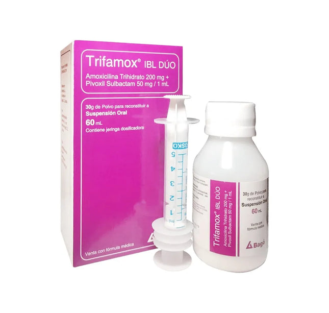 Trifamox Ibl-Duo Susp. 60 Ml