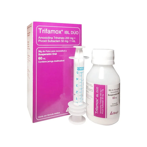 Trifamox Ibl-Duo Susp. 60 Ml