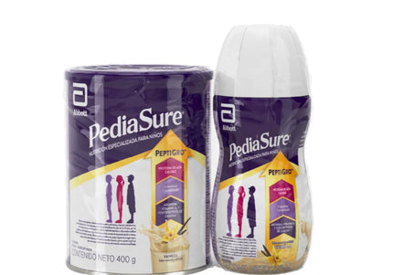 Pediasure Peptigrow Vainilla 400G+Pediasure Vainilla 220Ml