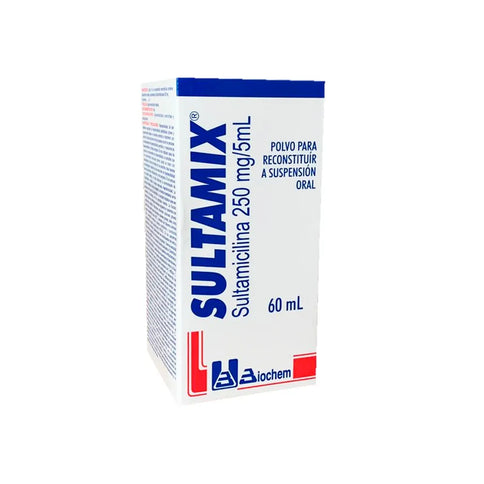 Sultamix 250Mg/5Ml Suspensión 60 Ml