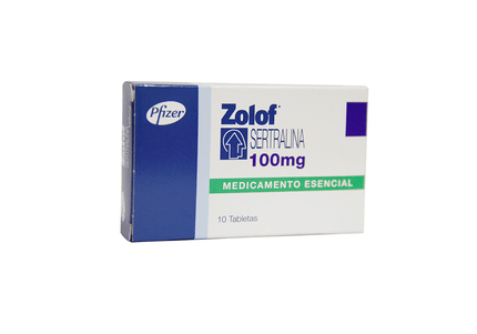 Zolof 100 Mg 10 Tabletas