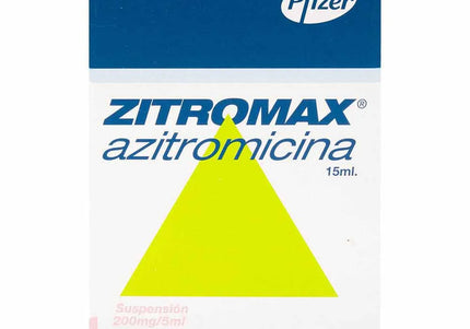 Zitromax 200 Mg Suspensión 15 Ml