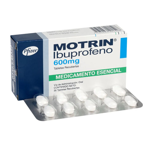 Motrin 600 Mg 30 Grageas