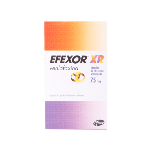 Efexor Xr 75Mg 30 Capsulas