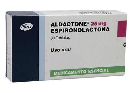 Aldactone 25 Mg 30 Tabletas