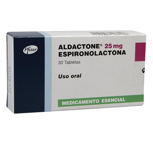 Aldactone 25 Mg 30 Tabletas