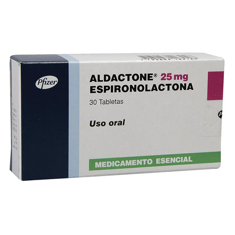 Aldactone 25 Mg 30 Tabletas