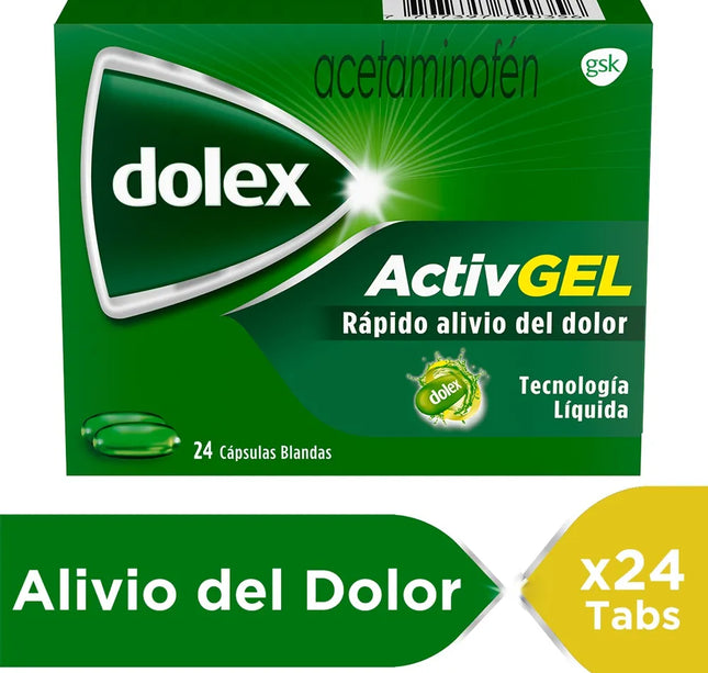 Dolex Activgel 24 Capsulas Liquidas