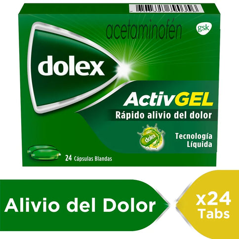 Dolex Activgel 24 Capsulas Liquidas