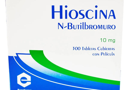 Hioscina N-Butil Bromuro 10Mg 300 Tabletas