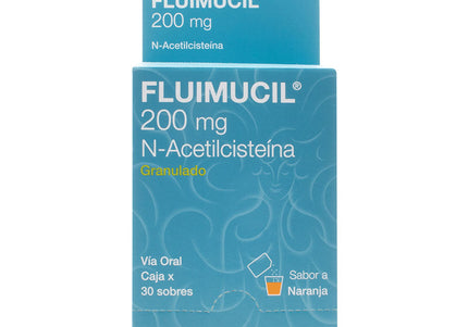 Fluimucil 200 Mg 30 Sobres