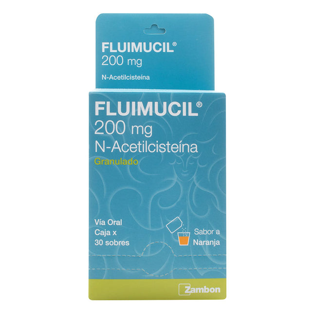FLUIMUCIL 200 MG 30 SBS