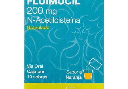 Fluimucil 200 Mg 10 Sobres