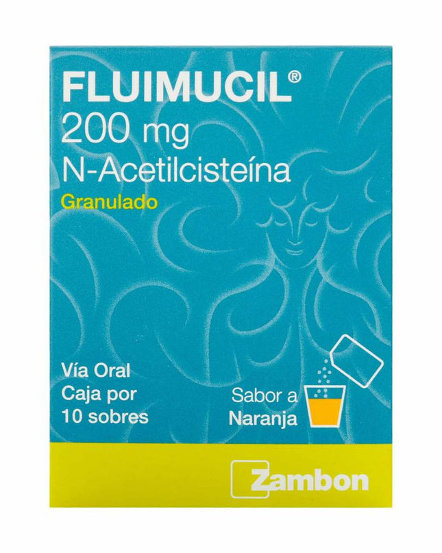 FLUIMUCIL 200 MG 10 SBS