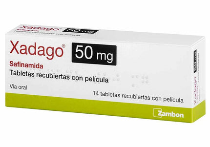 Xadago 50 Mg 14 Tabletas