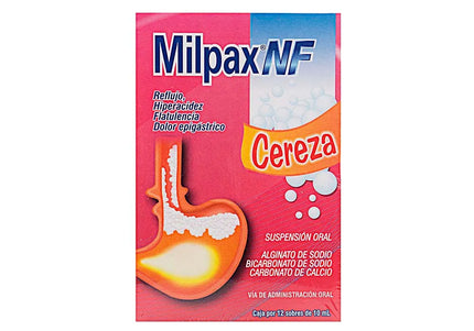 Milpax Nf Cereza Sachet 10 Ml 12 Sobres