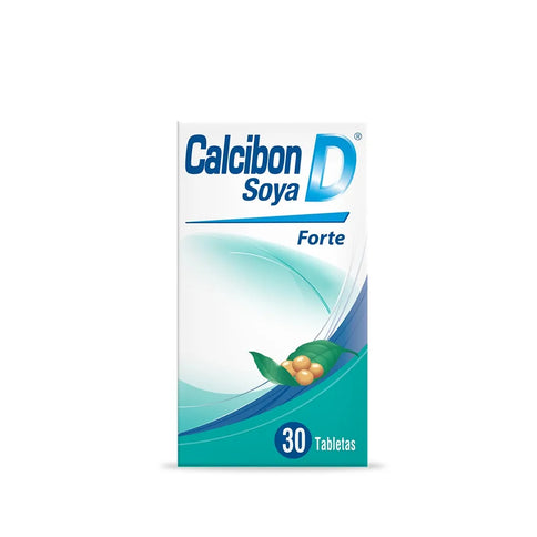 Calcibon D Soya Forte 30 Tabletas