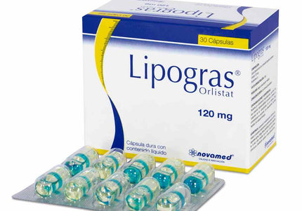 Lipogras 120 Mg 30 Cap