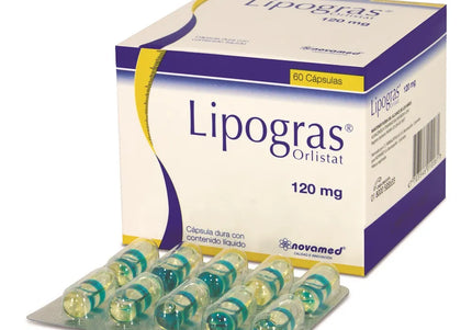 Lipogras 120 Mg 60 Cap
