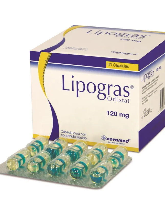 LIPOGRAS 120 MG 60 CAP