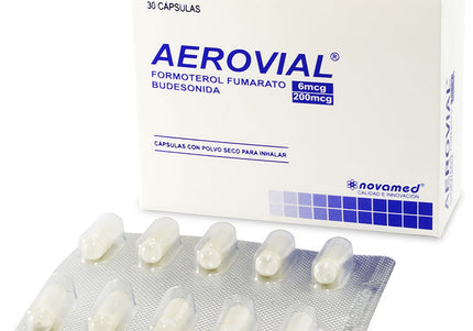 Aerovial 200 Mcg 30 Capsulas Polvo Seco Para Inhalar