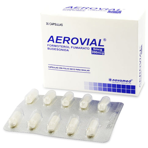 Aerovial 200 Mcg 30 Capsulas Polvo Seco Para Inhalar