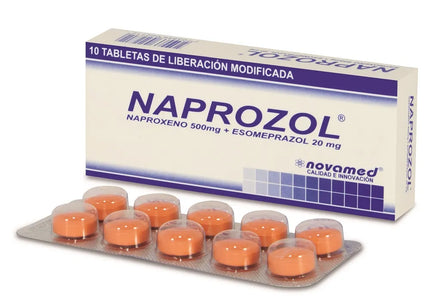Naprozol 500 Mg 10 Tabletas