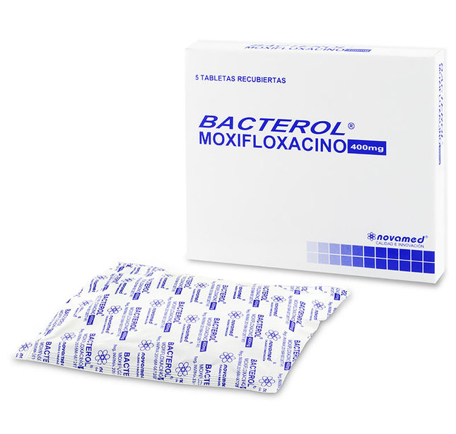 Bacterol 400 Mg 5 Comprimidas